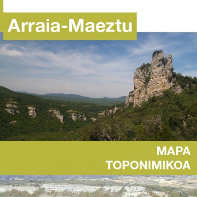 Portada del mapa Toponímico