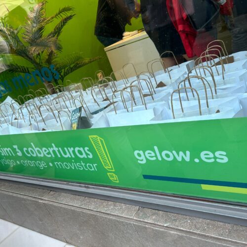 Gelow vinilo cristal