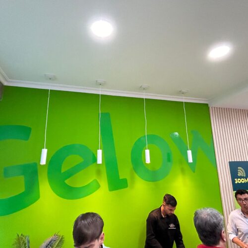 Gelow vinilo pared